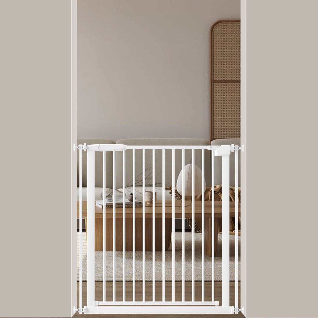 FairyBaby 30" Tall Safety Gate with Narrow Bar Spacing