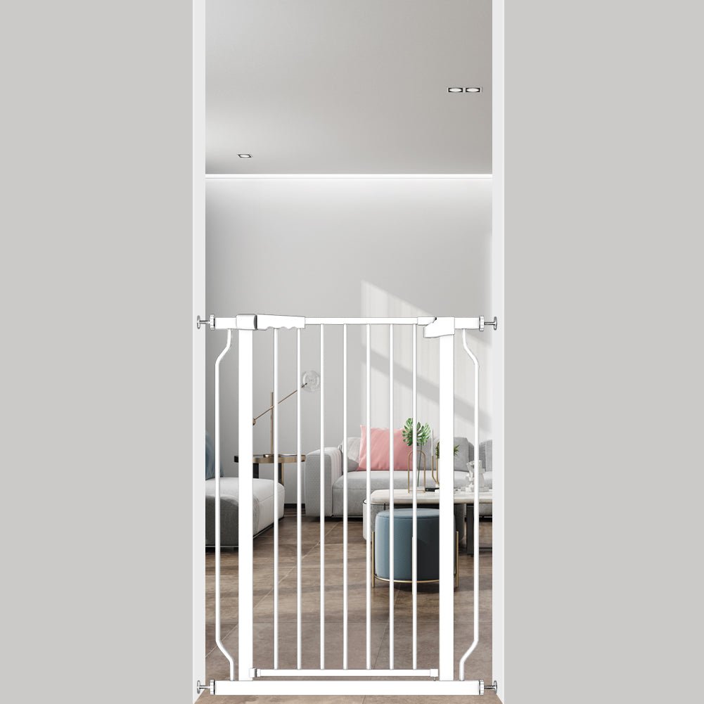 FairyBaby 40" Tall Childproof Gate Heavy Duty Design - FairyBaby