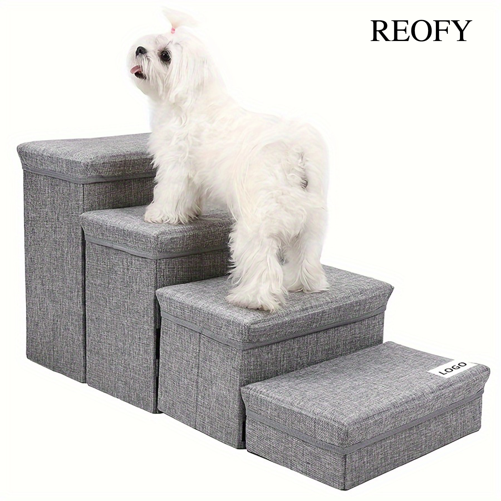 Reofy Four-Step Pet Stairs